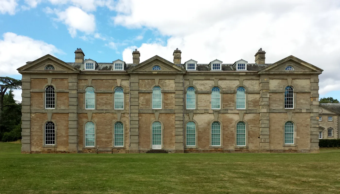 Compton Verney's south-east front. The Gift Fair runs here from 4 to 6 December, and the candlelit concerts are in the estate's Chapel.