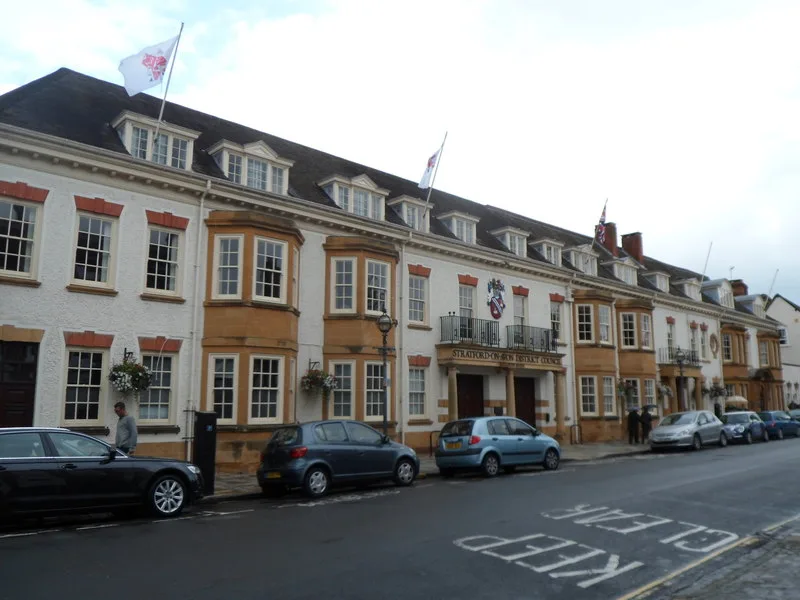 Elizabeth House on Church Street, the offices of Stratford-on-Avon District Council