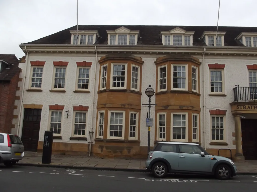 Elizabeth House on Church Street, where the district council's committees meet in the Council Chamber. Photographed in 2014.
